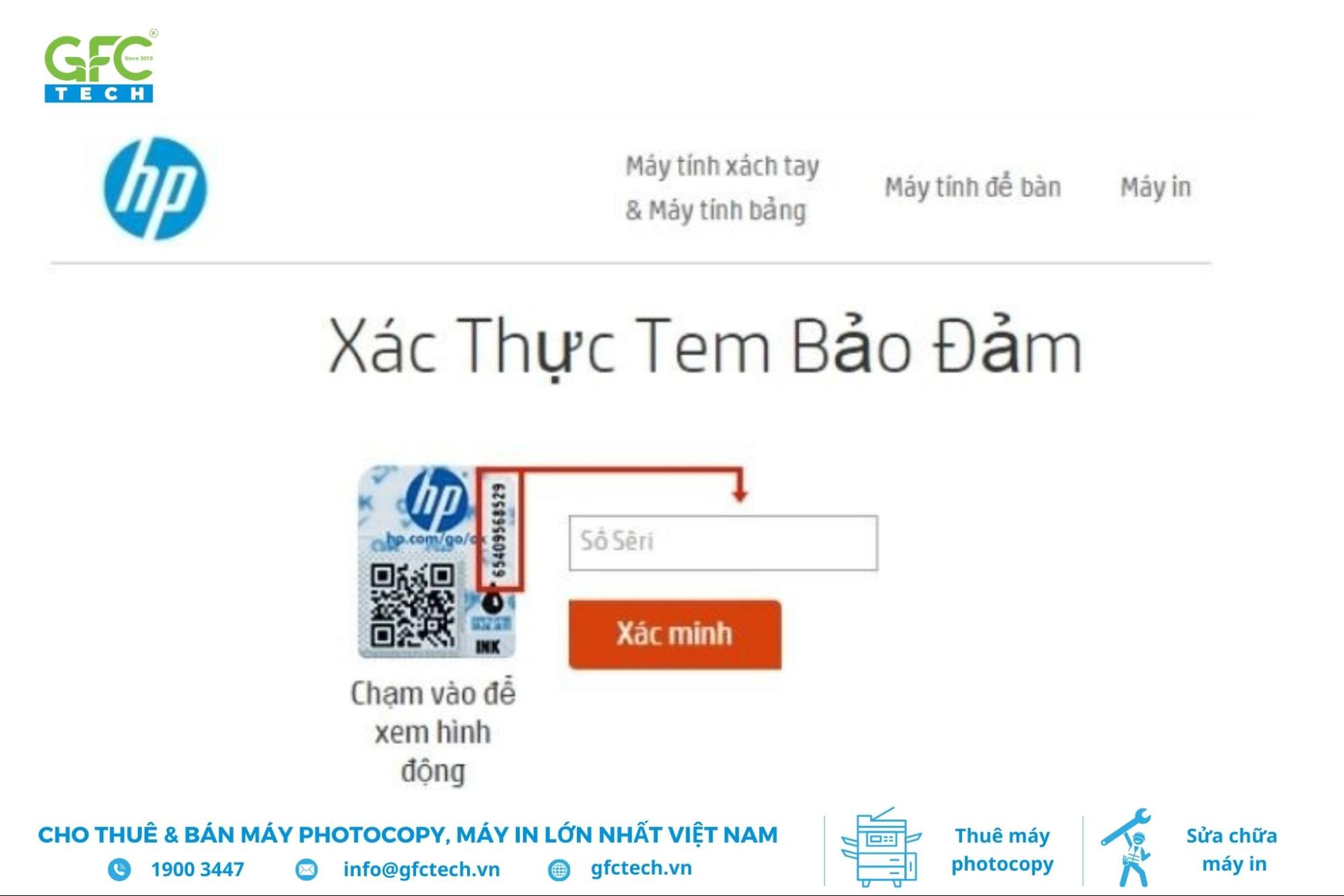 cách kiểm tra mực máy in hp