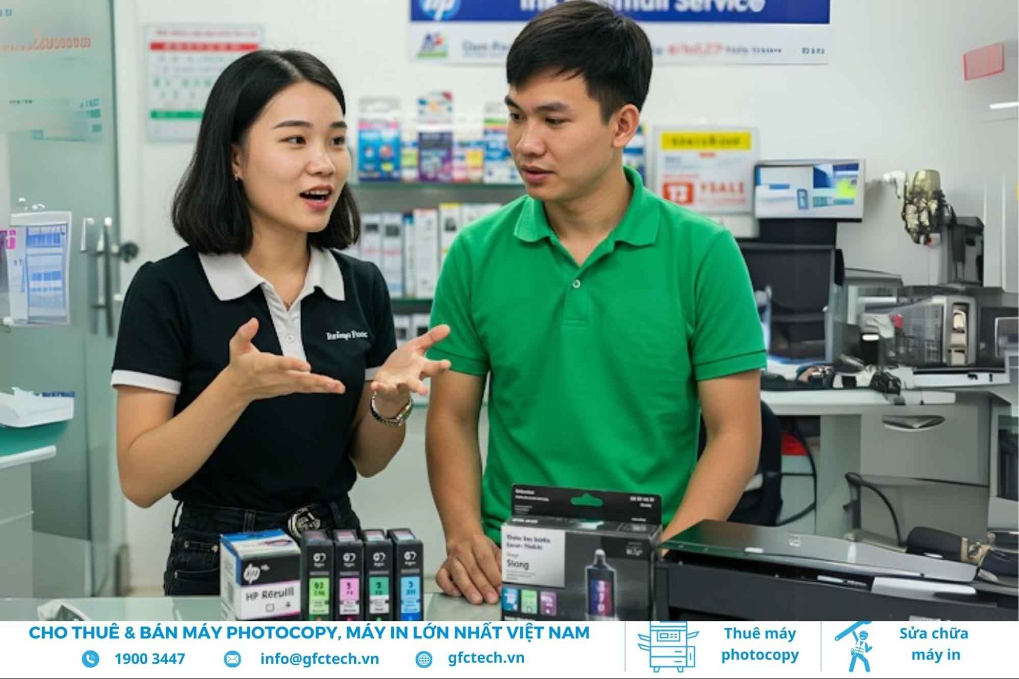 nạp mực máy in quận 11