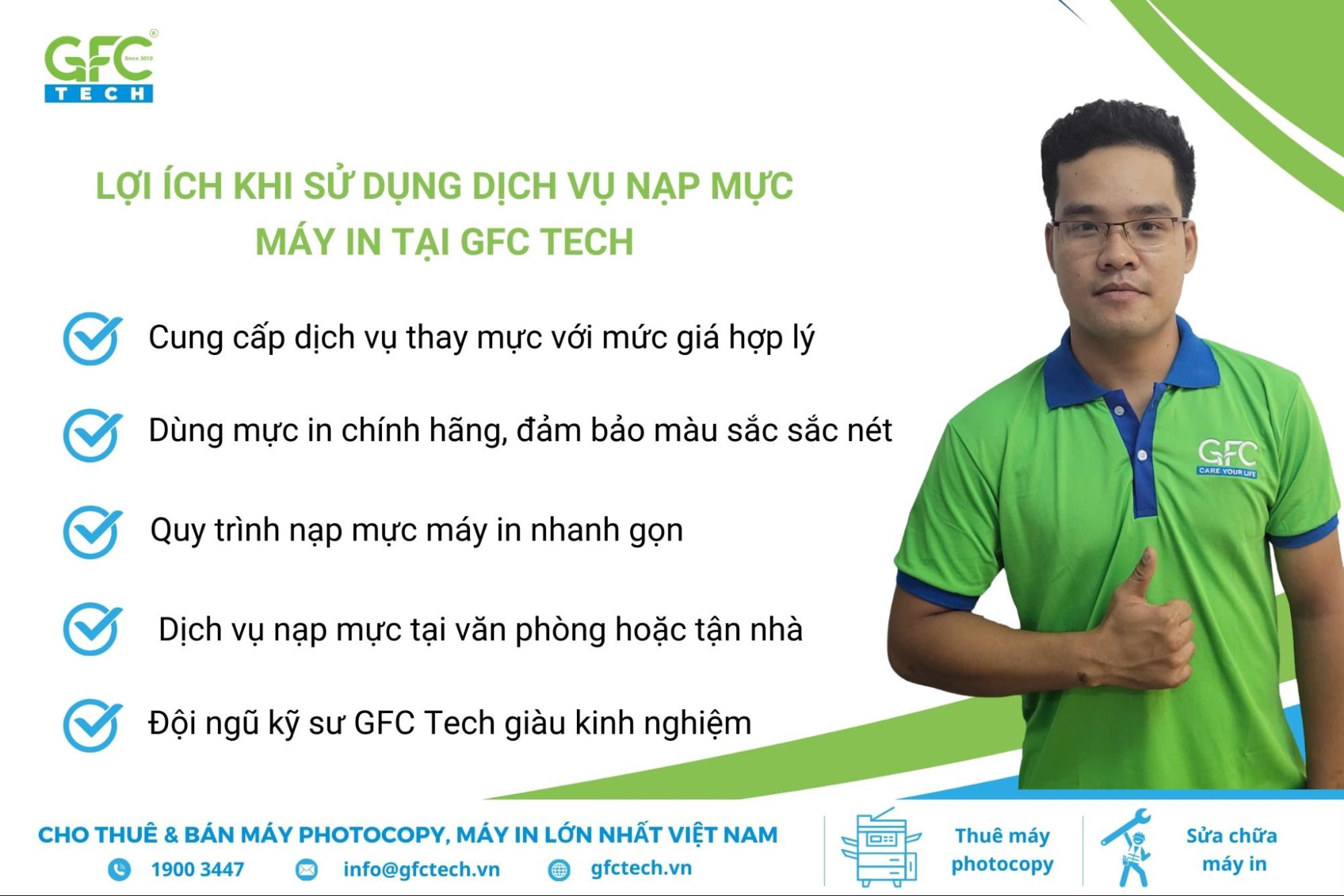 GFC Tech cam kết hỗ trợ kỹ thuật 24/7 miễn phí trong thời gian còn bảo hành